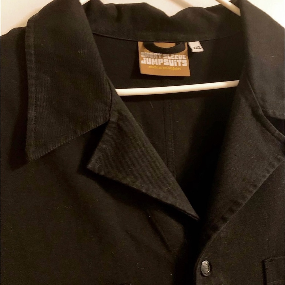 Big Bud Press Short Sleeve Jumpsuit -XL1 in Black - Picture 2 of 4